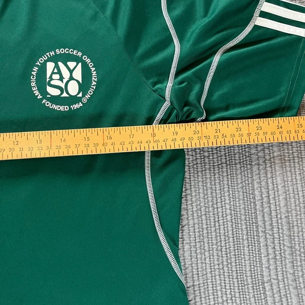 Adidas Climalite AYSO #23 Soccer Jersey Green Men's‎ Medium